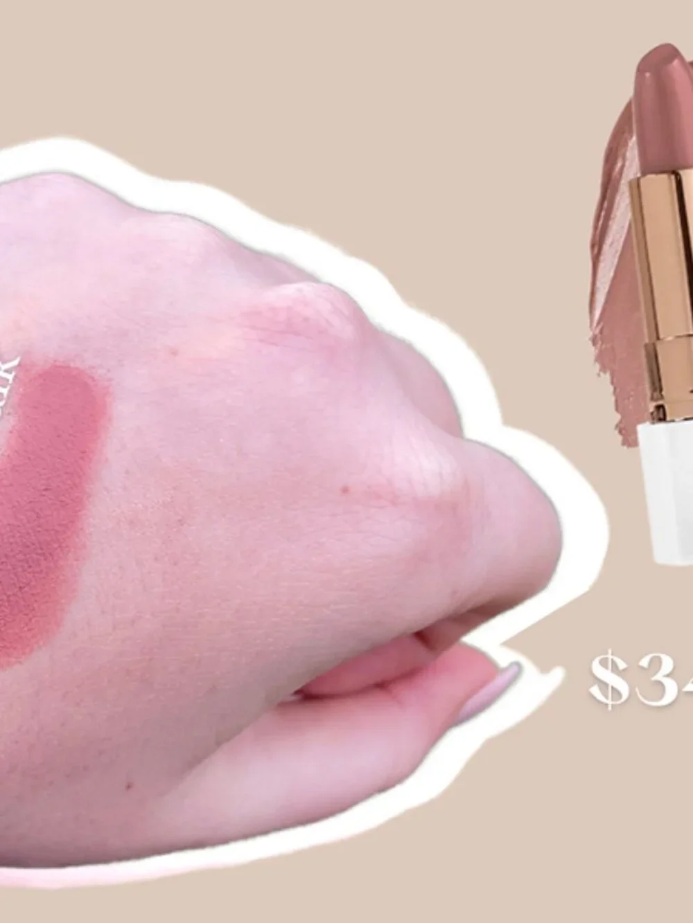 Flower Drew Barrymore 035 Spiced Petal Cream Lipstick NEW